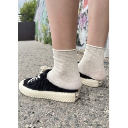 Носки бежевые без резинки | Ростекс