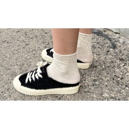 Носки бежевые без резинки | Ростекс