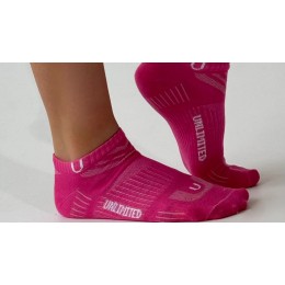 Носки женские короткие розовые из хлопка  I UNLIMITED